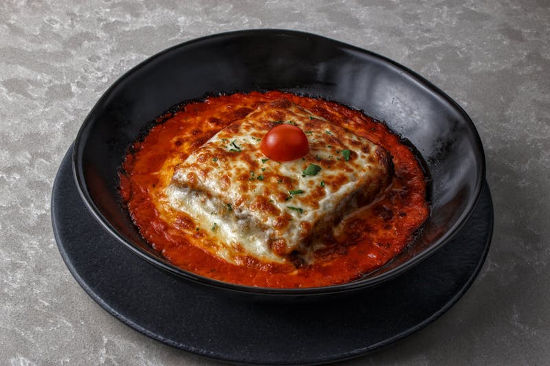 Lasagna de verduras asadas en Pizzeta